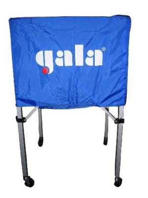 Тележка для волейбола мячей "GALA" арт. 2331082/XX41009, 25-30 шт, дл.67см, гл.45 см, выс.103 см, бел-син Тележка для волейбола мячей "GALA" арт. 2331082/XX41009, 25-30 шт, дл.67см, гл.45 см, выс.103 см, бел-син